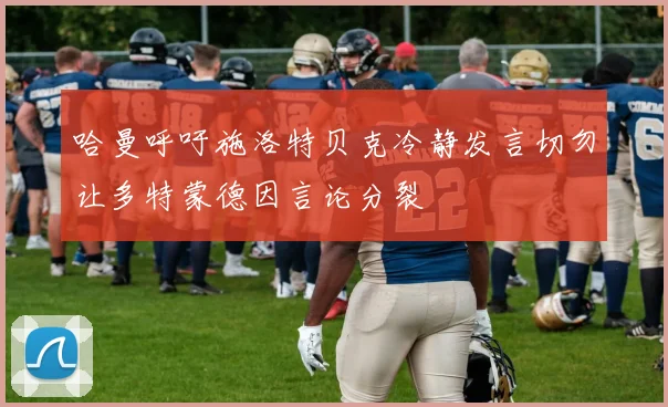 哈曼呼吁施洛特贝克冷静发言切勿让多特蒙德因言论分裂